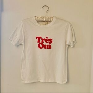 Sézane White T-shirt xs